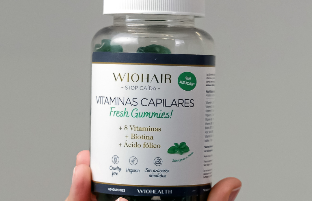 Wiohair lanza la versión mejorada de su TOP 1 en ventas: vitaminas capilares en formato gominola sin azúcar