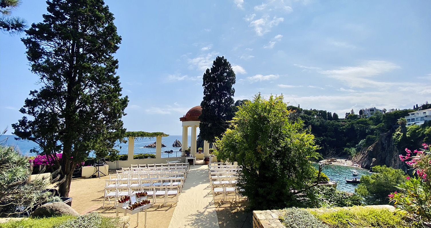 Lugares espectaculares para tu boda en la Costa Brava