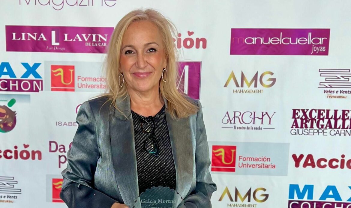 La Doctora Gracia Moreno reconocida en los XIII Premios Madrid Magazine