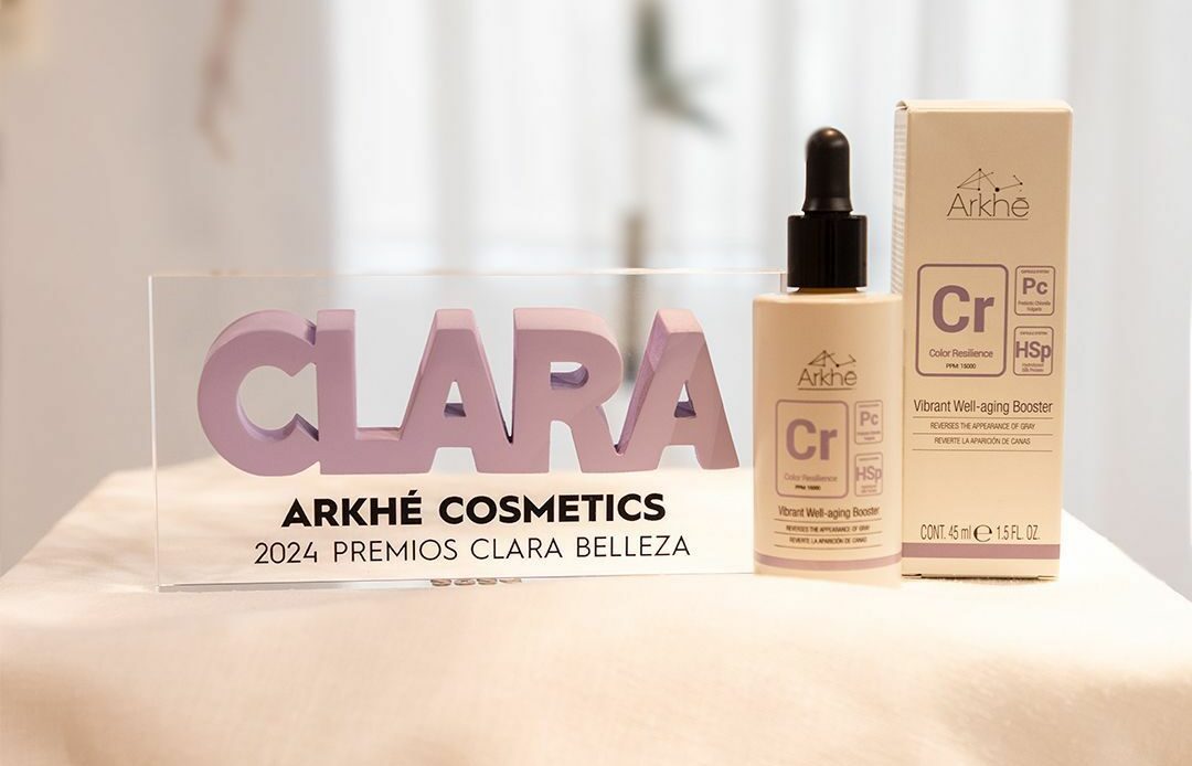 Vibrant Well-aging Booster de Arkhé Cosmetics, galardonado en los Premios Clara como mejor producto