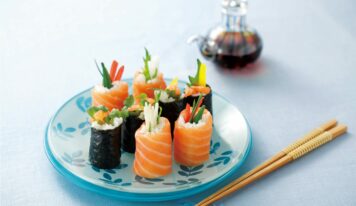 El «sushi» de salmón celebrará su Día Mundial el 18 de junio: un invento noruego que conquistó el mundo