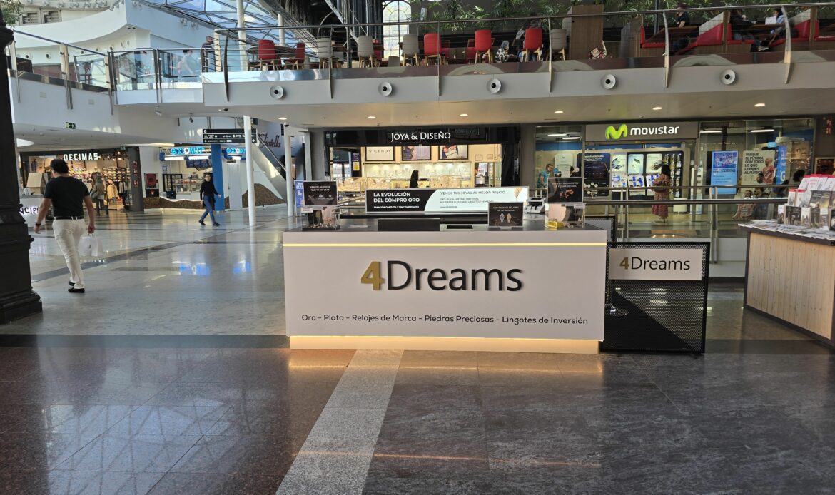 4Dreams impulsa la sostenibilidad con su nuevo stand de material reciclado en Príncipe Pío