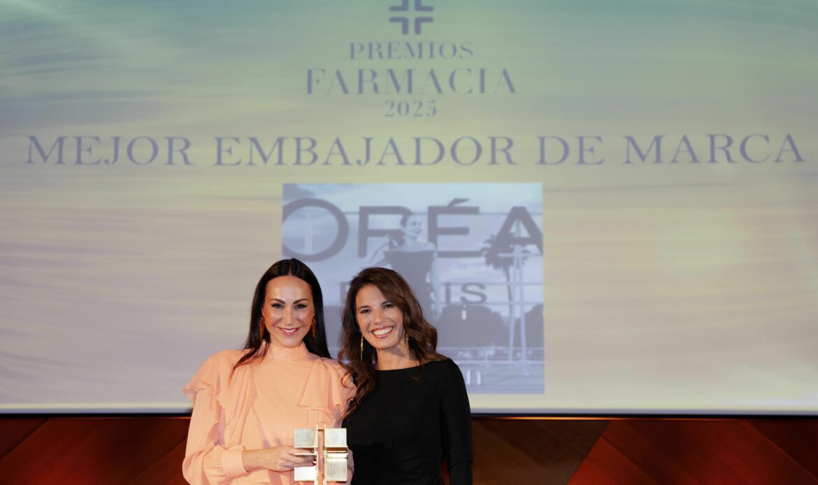 Ana Milán, elegida por los consumidores como la Mejor Embajadora en los Premios Farmacia 2025