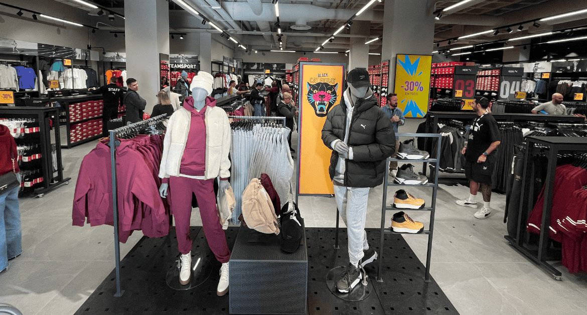 PUMA amplía y renueva su espacio en The Outlet Stores Alicante