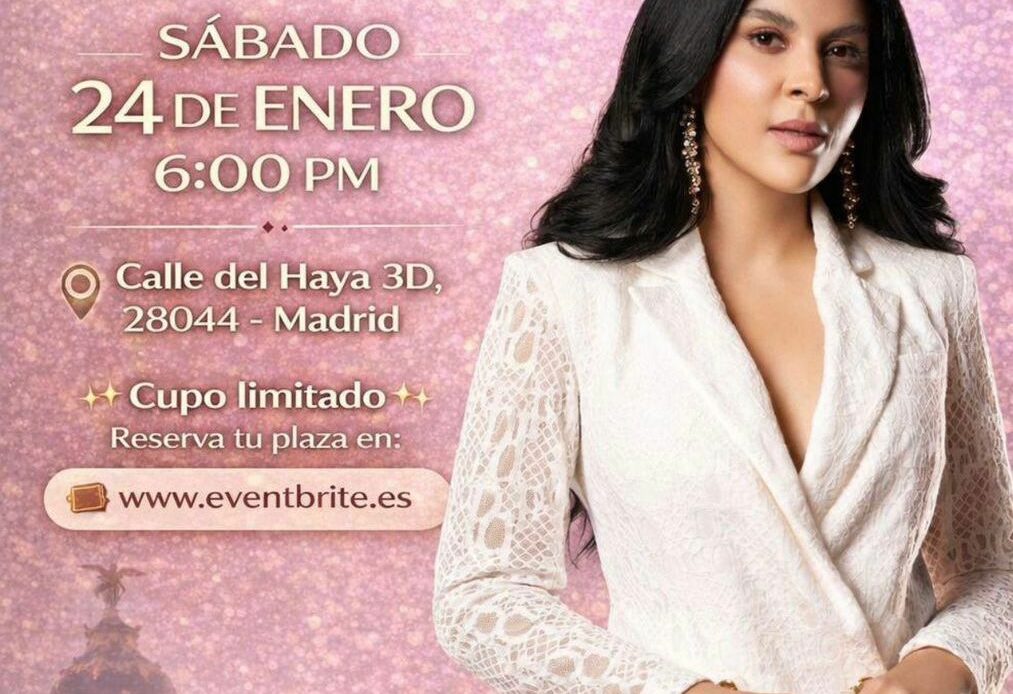 La Dra. Tania Medina llega a Madrid para presentar su conferencia «La belleza de amarme»
