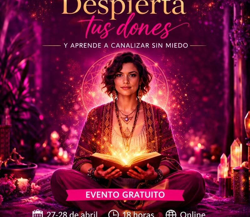 La Revolución de Loto finaliza con más de 500 personas inscritas en la formación «Despierta tus dones y aprende a canalizar sin miedo»