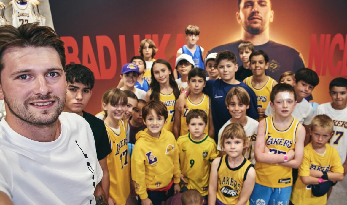 Luka Dončić revoluciona Madrid en dos jornadas históricas junto a Basketball Emotion y Jordan Brand